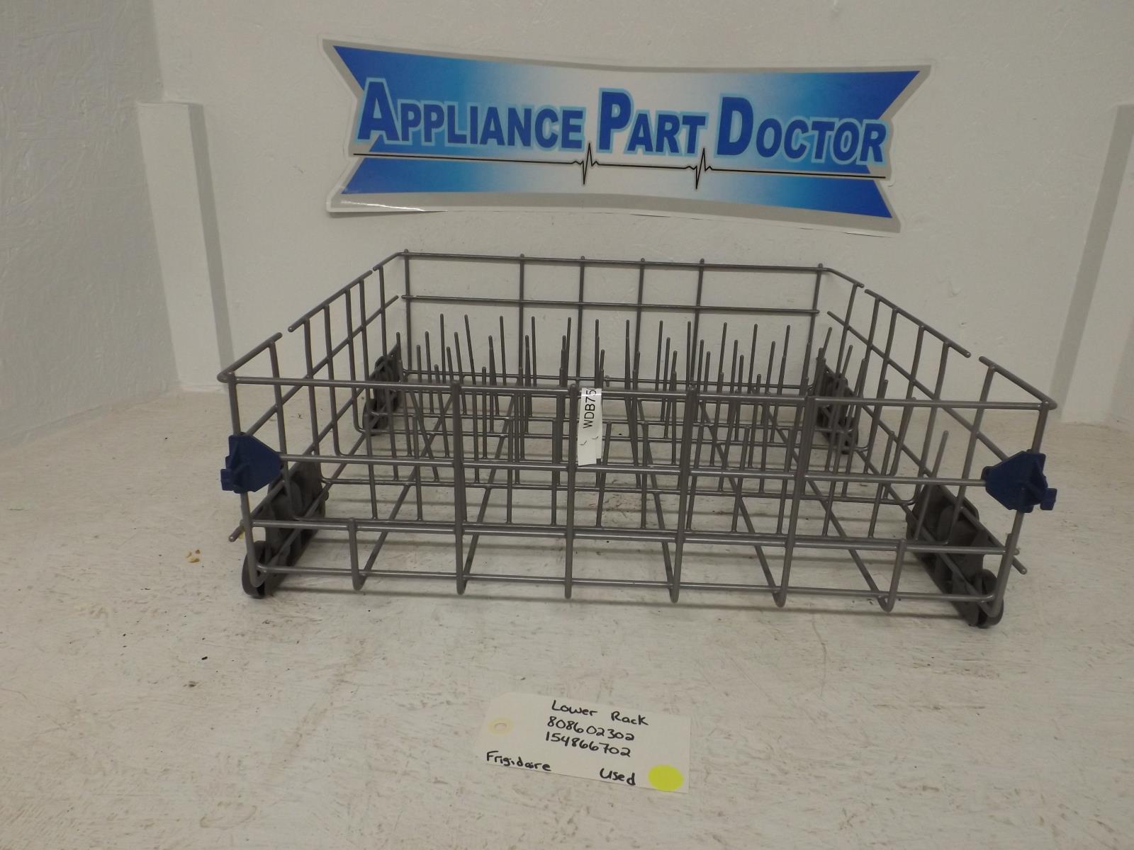 Frigidaire Dishwasher 808602302 154866702 Lower Rack Used Frigidaire Dishwasher 808602302 154866702 Lower Rack Used